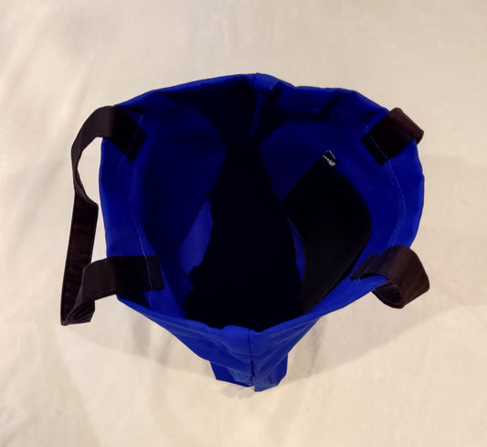 Bokveske i kraftig kanvas