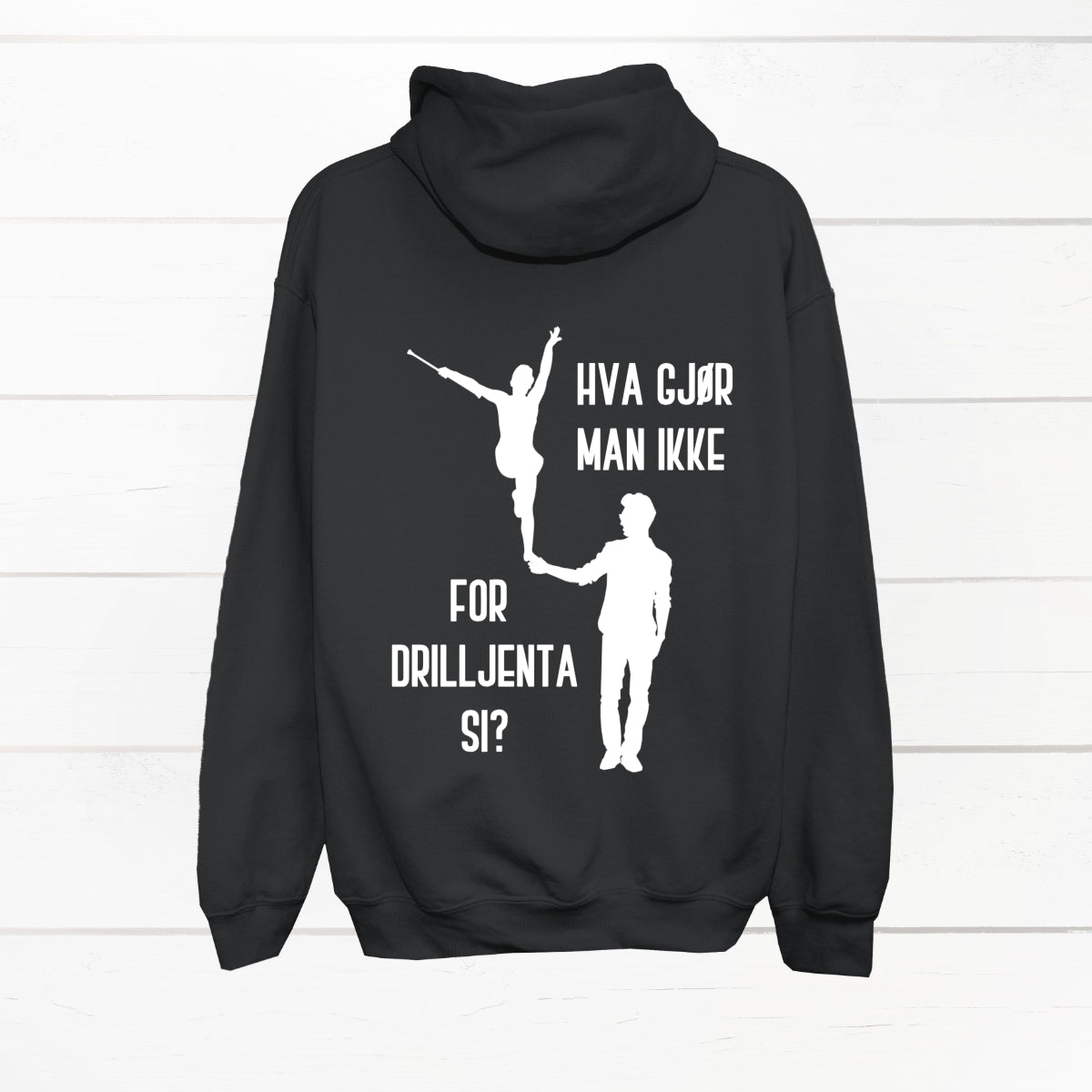 Hettegenser "Hva gjør man ikke for drilljenta si?"