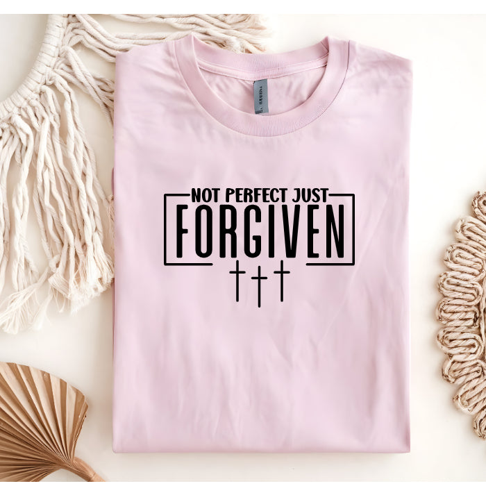 T-skjorte "Not Perfect Just Forgiven"