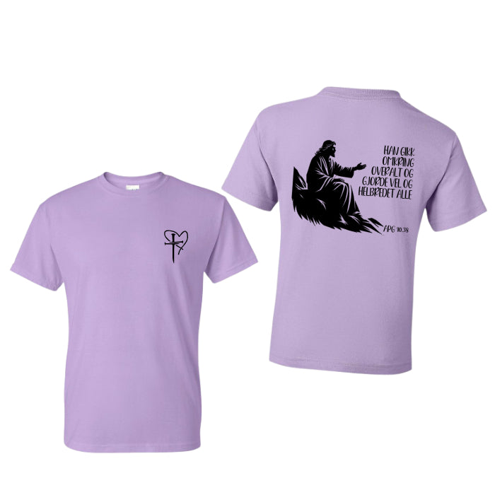 T-skjorte "Han gikk omkring overalt og gjorde vel"