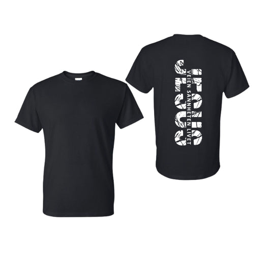 T-skjorte "Jesus - Veien - Sannheten - Livet"