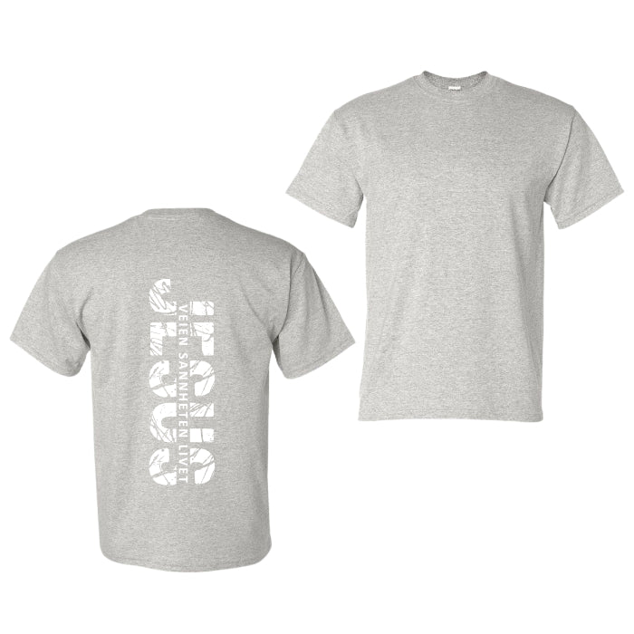 T-skjorte "Jesus - Veien - Sannheten - Livet"