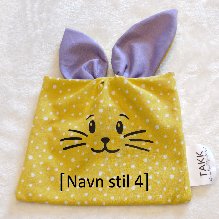 Vinyltrykk til "Kaninpasse" og "Kaninstor"