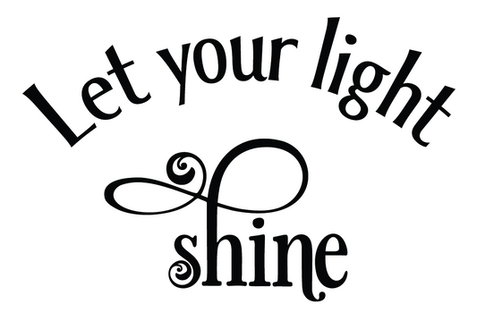 Klistremerker med kristent budskap i sort-hvitt (selges stykkevis)