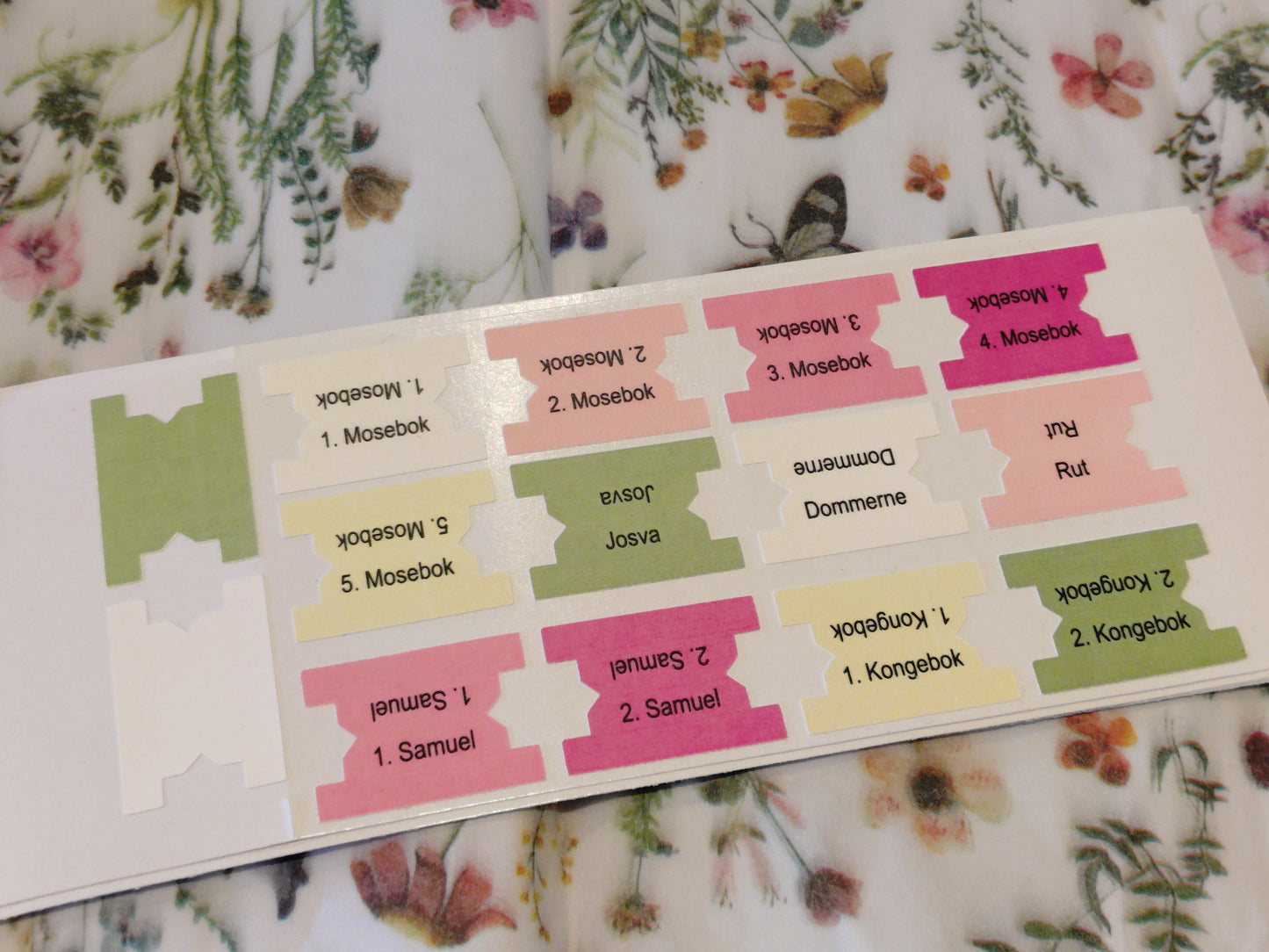 Bibeltabs på norsk!