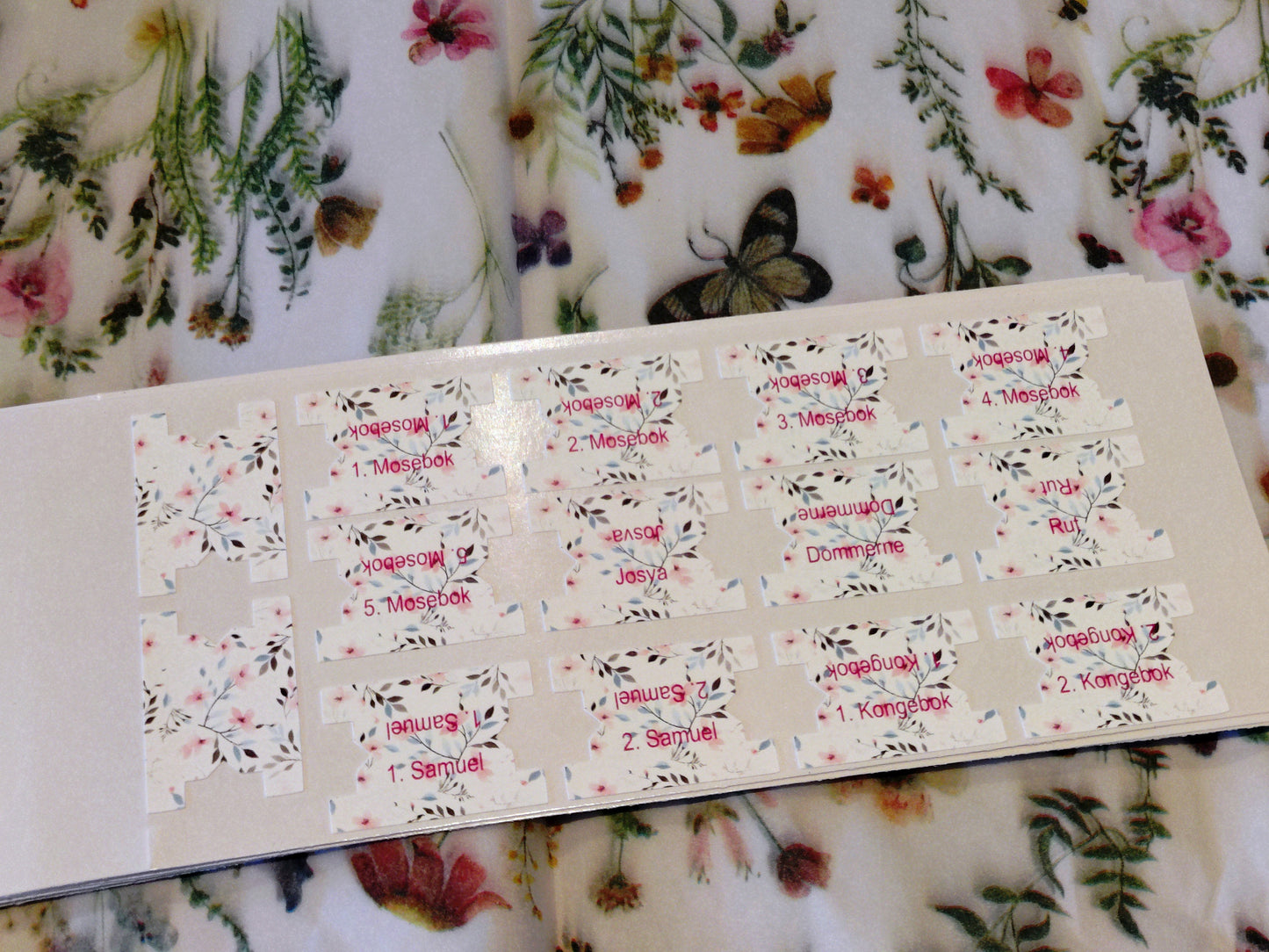 Bibeltabs på norsk!