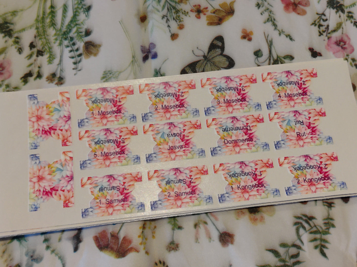 Bibeltabs på norsk!