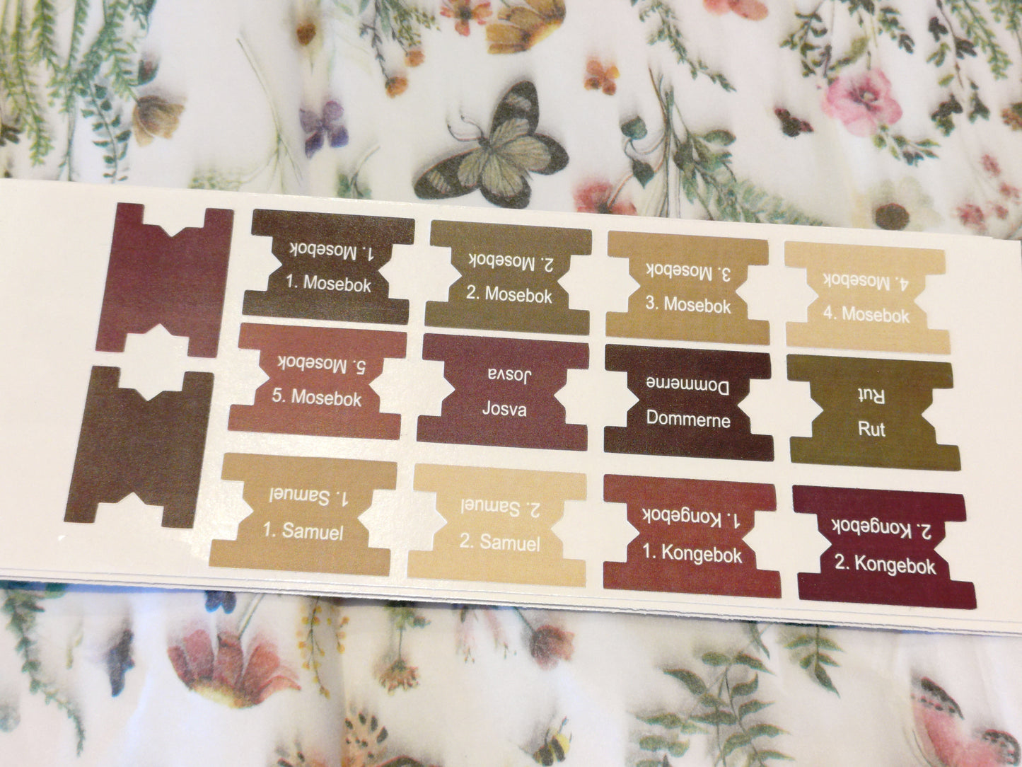 Bibeltabs på norsk!