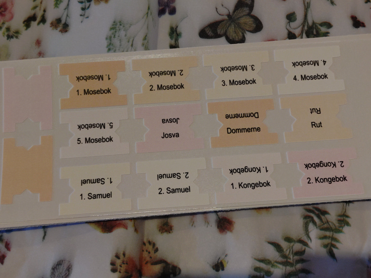 Bibeltabs på norsk!